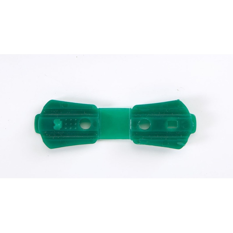 PINCES DE FIXATION POUR BRISE VUE TISSEE VERT X20