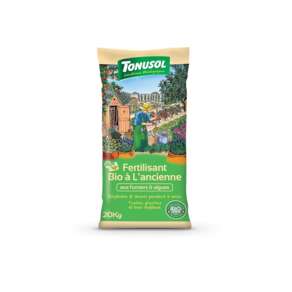 FERTILISANT DE TRADITION BIO 20KG