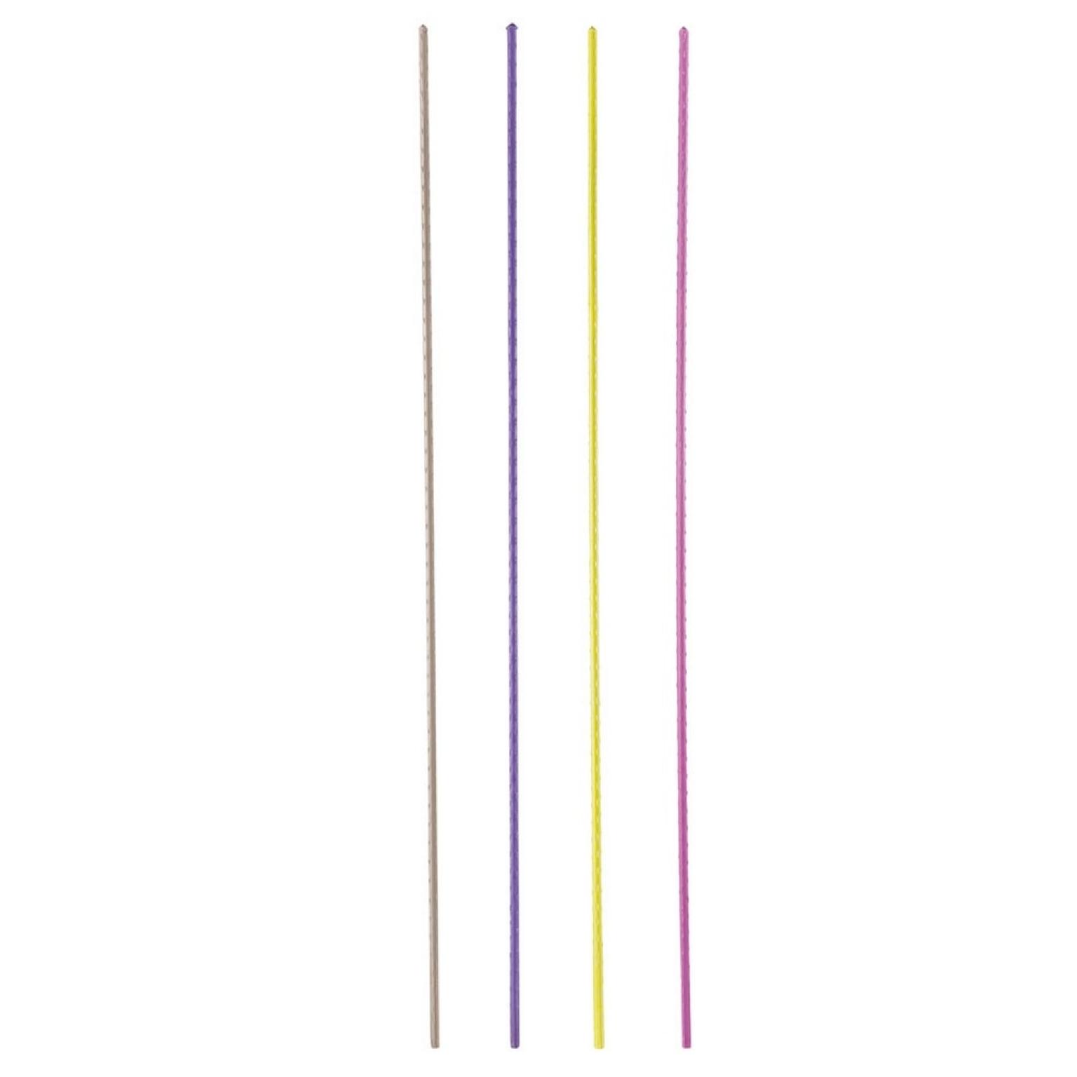 TUTEUR ACIER PLASTIFIE 90CM D8MM VIOLET