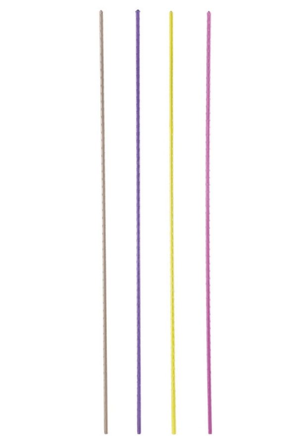 TUTEUR ACIER PLASTIFIE 90CM D8MM VIOLET