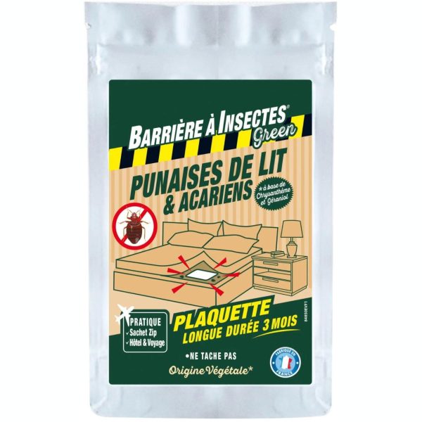 TABLETTE PUNAISES DE LIT ET ACARIENS