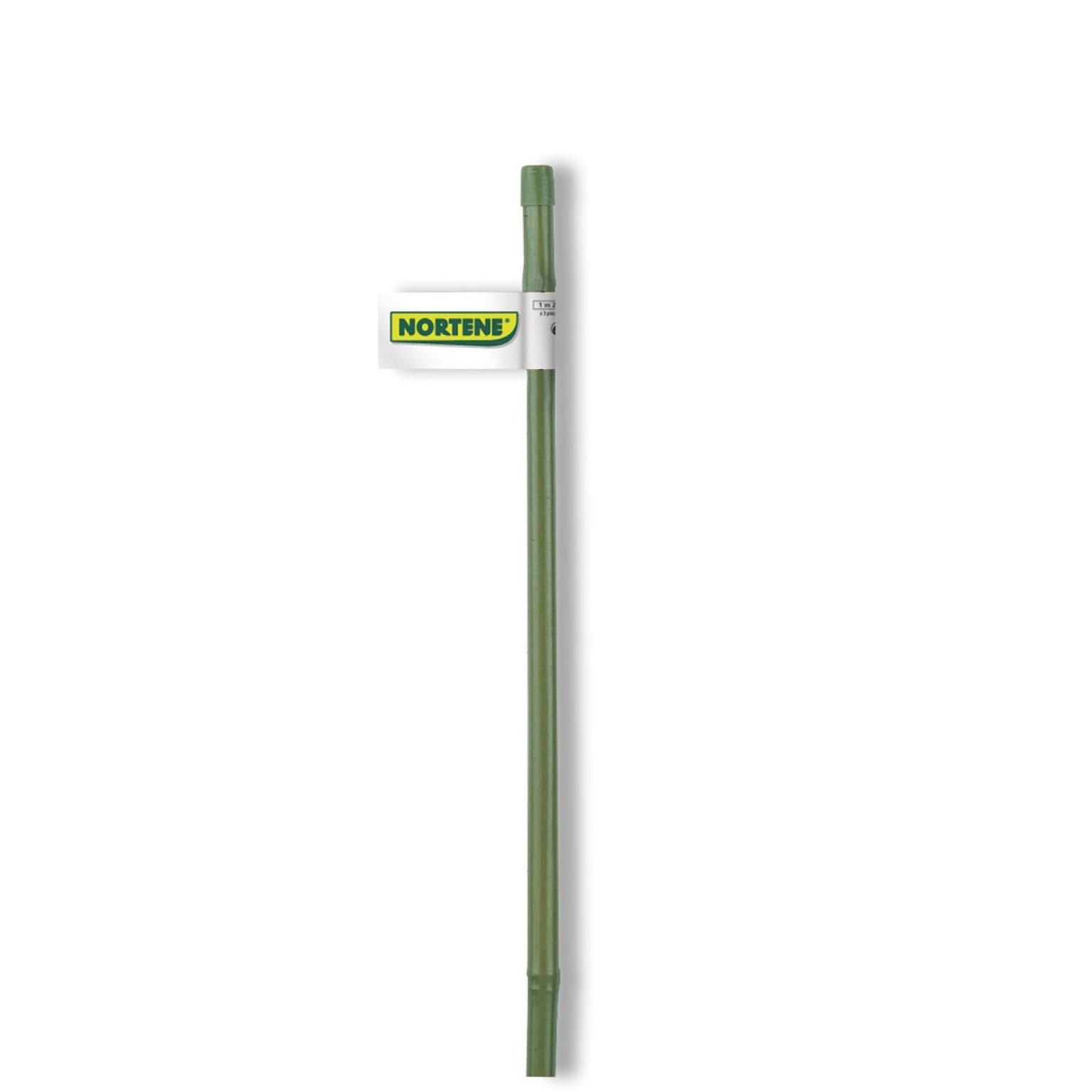 TUTEUR BAMBOU PLASTIFIE 2.10M VERT 12/16MM