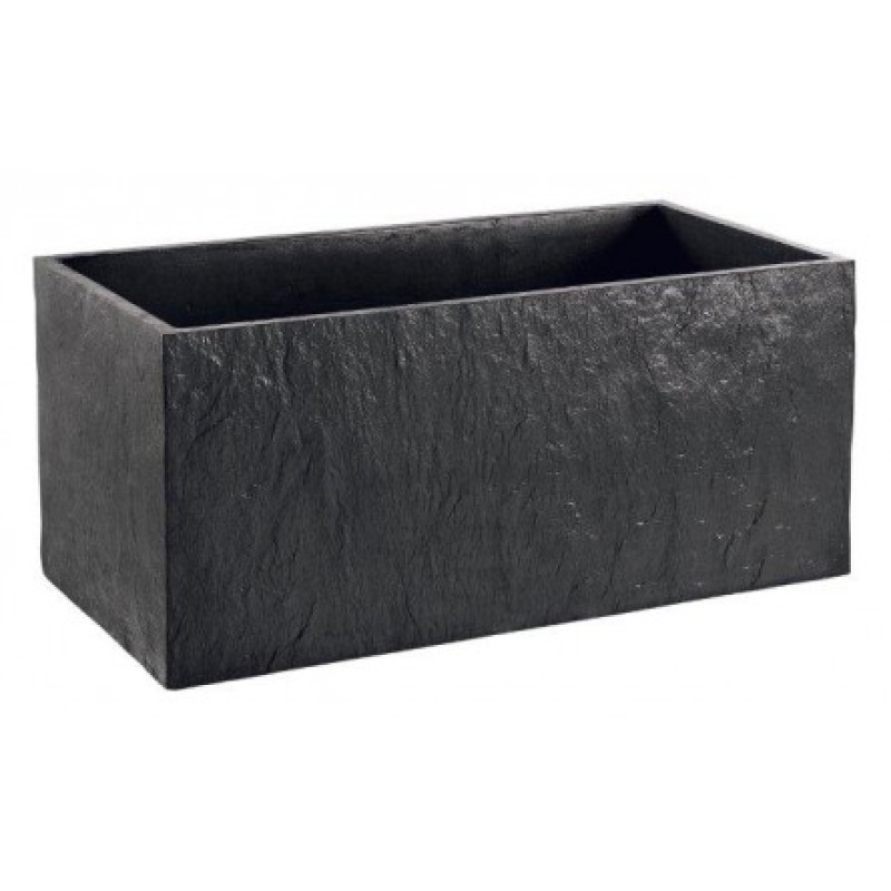 BAC QUIBERON RECTANGLE ARDOISE 60X30 H30 CM