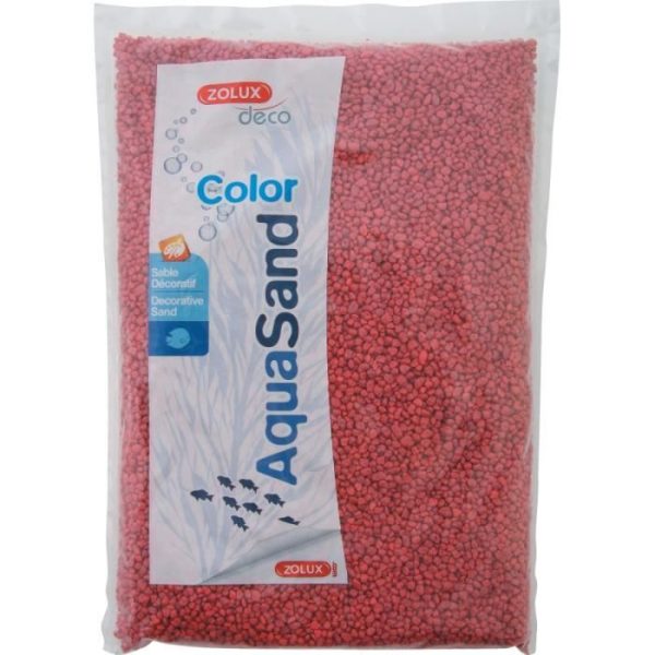 AQUASAND COLOR ROUGE FRAMBOISE 1KG