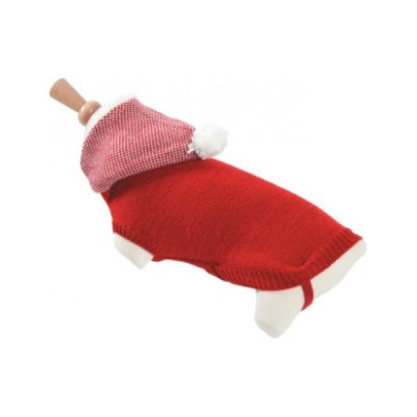 PULL CAPUCHE CHINE T35 ROUGE