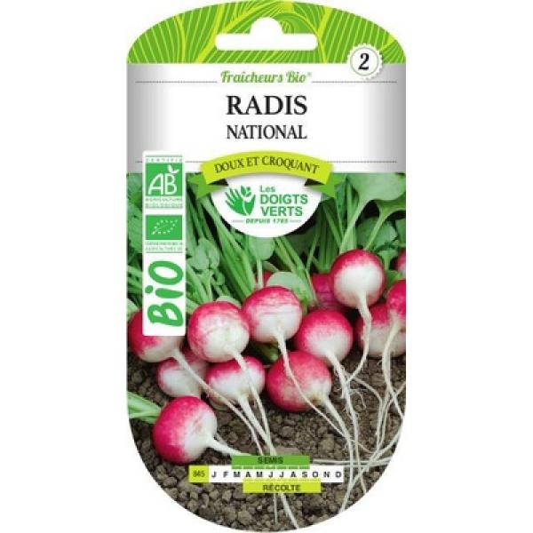 RADIS NATIONAL 4 RD ROSE BOUT BLANC BIO