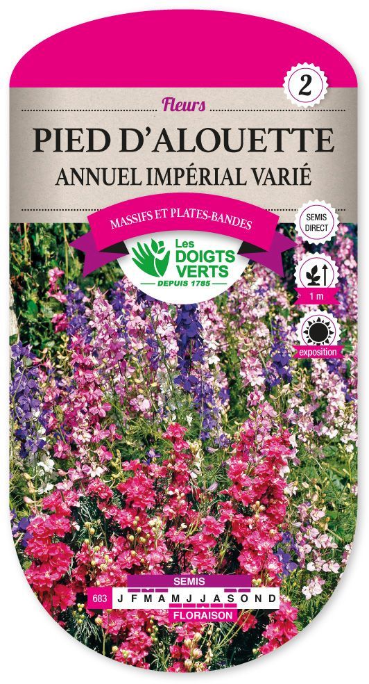 PIED D ALOUETTE ANNUEL IMPERIAL VARIE