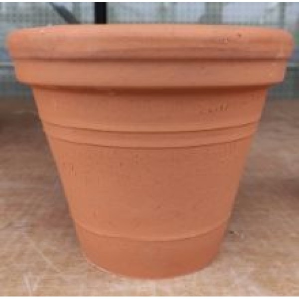 POT FANTAISIE D20CM H16 5CM ROUGE