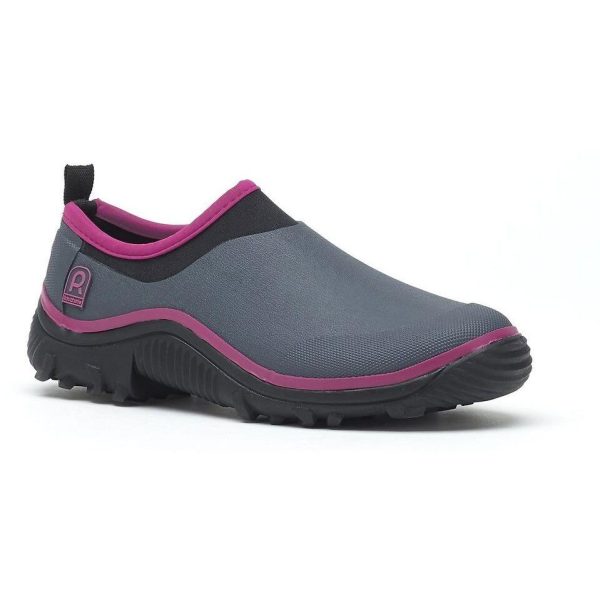 SABOT TRIAL GRIS/FRAMBOISE T37