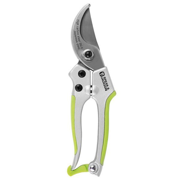 SECATEUR BI MATIERES 18CM COL VERT