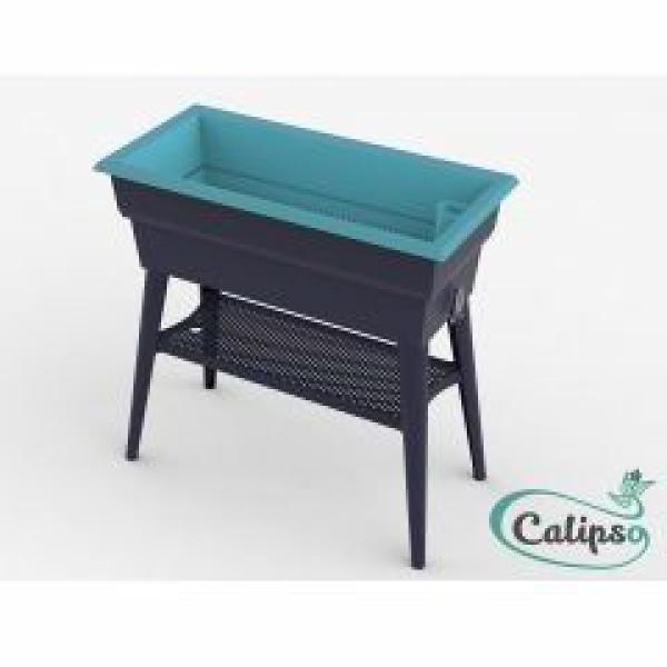 JARDINIERE CALIPSO JUNIOR 40L GRIS VERT PASTEL