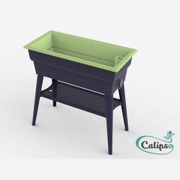 JARDINIERE CALIPSO MAXI BASIC 40L GRIS