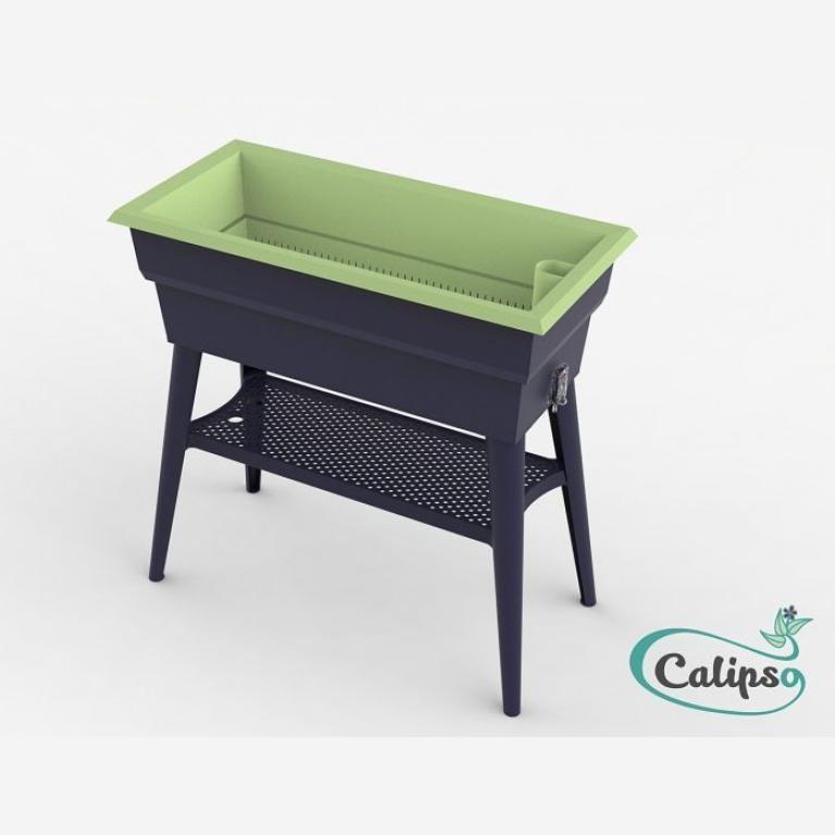 JARDINIERE CALIPSO MAXI BASIC 40L GRIS