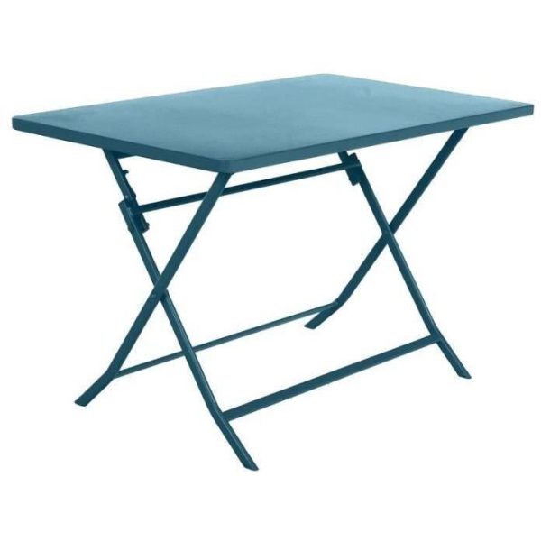 TABLE GREENSBORO RECTANGLE BLEU