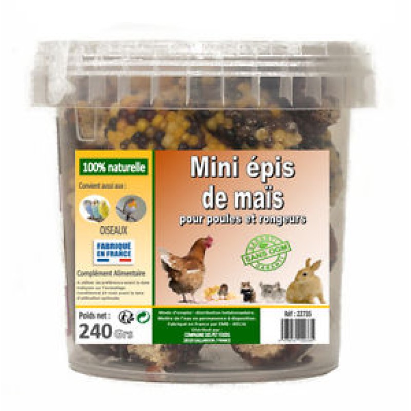 FRIANDISES POULES MINI EPIS DE MAIS