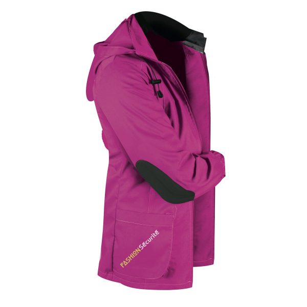 VESTE DE TRAVAIL PEPS ROSE/NOIR XL