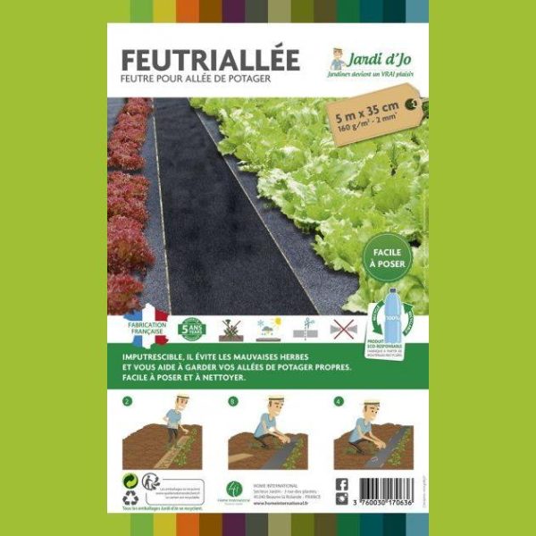 FEUTRE POUR ALLEE DE POTAGER 5M X 35CM