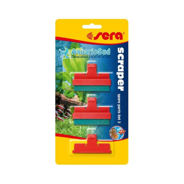 SERA SCRAPER PIECES DE RECHANGE SET2