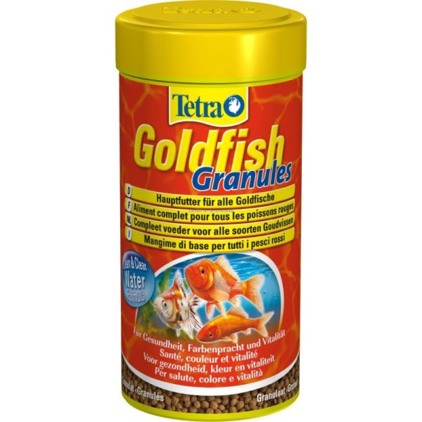 TETRA GOLDFISH GRANULES 250ML 80G