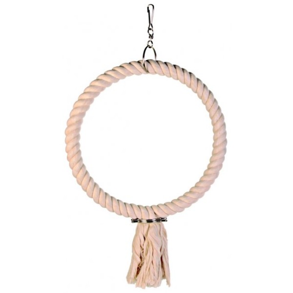 ANNEAU EN CORDE 25CM