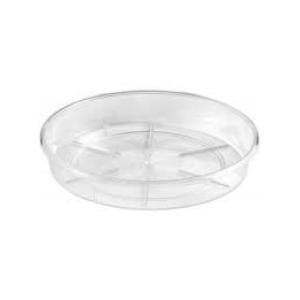 SOUCOUPE RONDE 13CM TRANSPARENTE
