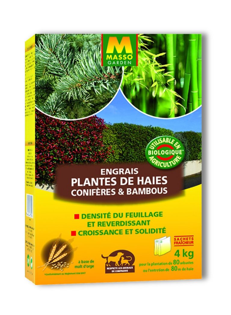 ENGRAIS HAIES CONIFERES BUIS ET BAMBOUS UAB 5KG