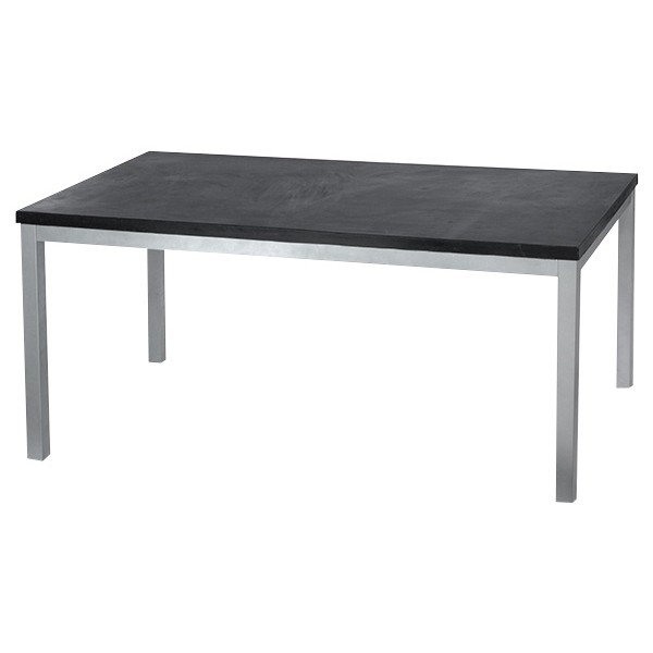 TABLE ALU/RESINE 180X90X77 CM