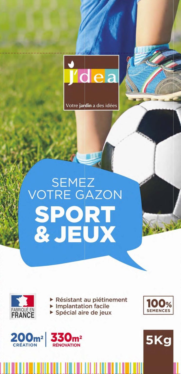 GAZON SPORT ET JEUX JDEA 5KG
