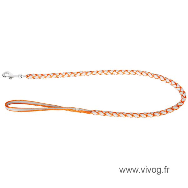 LAISSE NYLON REFLEX 10/100 ORANGE