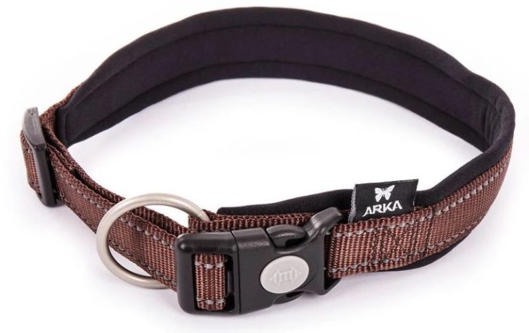 COLLIER NEO+ MARRON 20/40-45CM