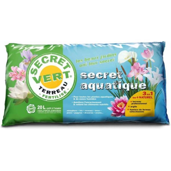 TERREAU PLANTES AQUATIQUES 20L