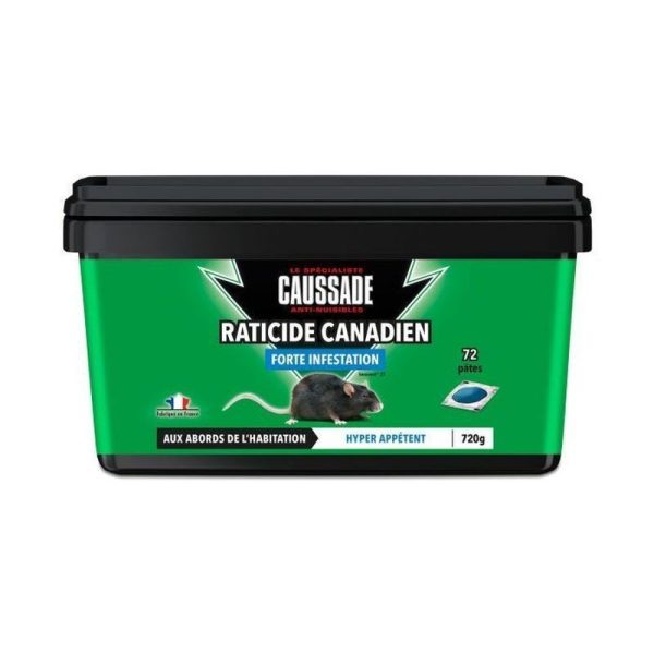 RATICIDE CANADIEN FORTE INFESTATION 720G