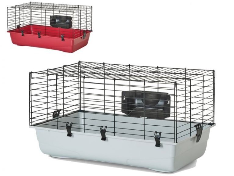 CAGE RONGEUR AMBIENTE 80 NOIR/ASS. 80X50X43CM