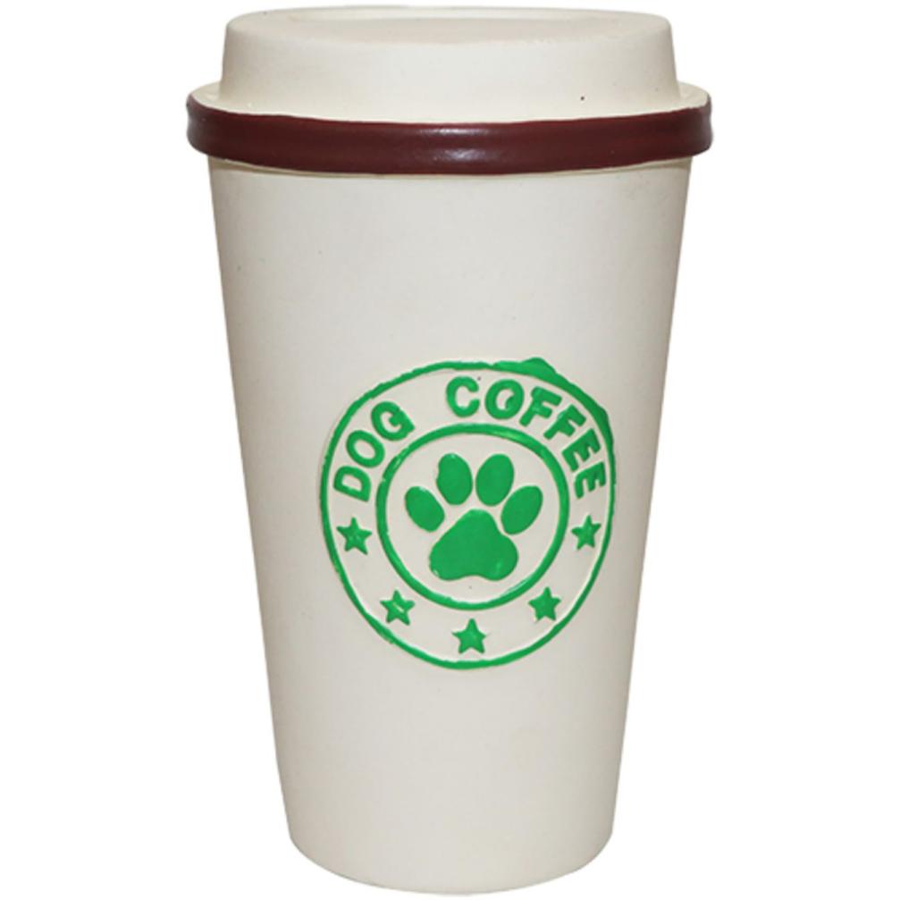 JOUET CHIEN LATEX DOG COFFEE 14 CM