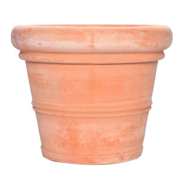 CACHE POT D30 H25CM TERRE CUITE