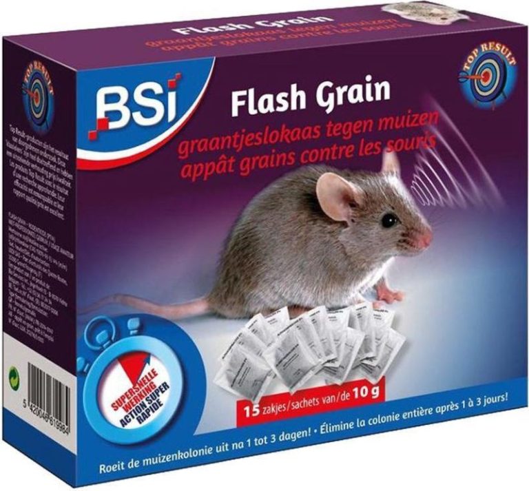 FLASH GRAINS CONCASSES CONTRE SOURIS 15 X 10G