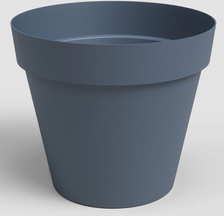 POT CAPRI 30CM BLEU ARDOISE