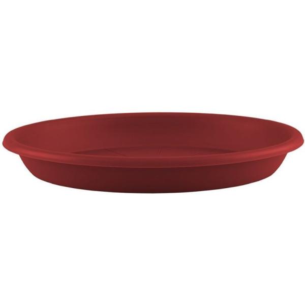 SOUCOUPE RONDE 22CM ROUGE