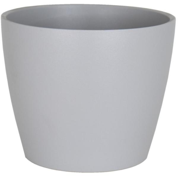 CACHE POT NUBIA 28CM GRIS CLAIR