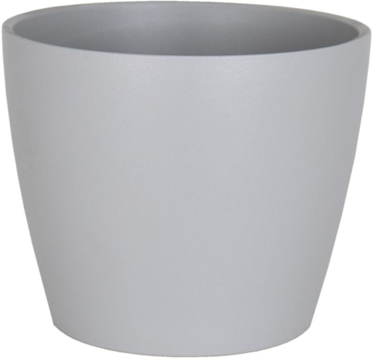 CACHE POT NUBIA 28CM GRIS CLAIR