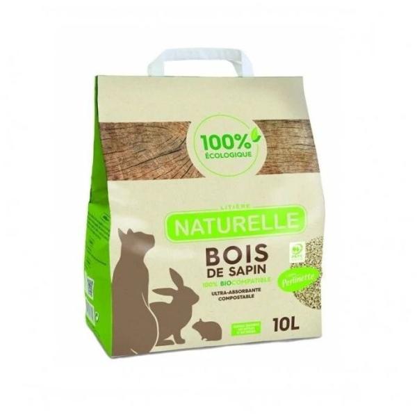 BOIS DE SAPIN SAC BLANC 10KG