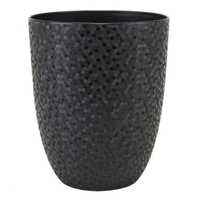 CACHE POT OPALE DIAM12,5 NOIR