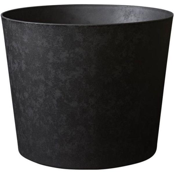 POT ELEMENT CONIQUE 40 NOIR