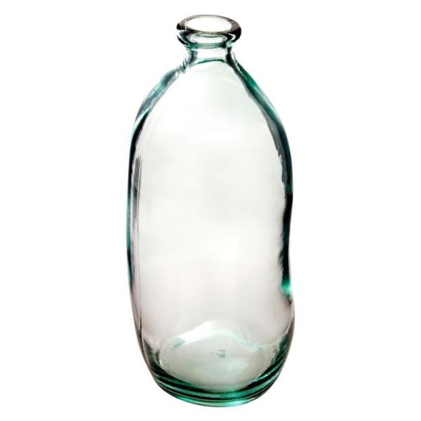 VASE BOUTEILLE VERRE RECYCLE H73