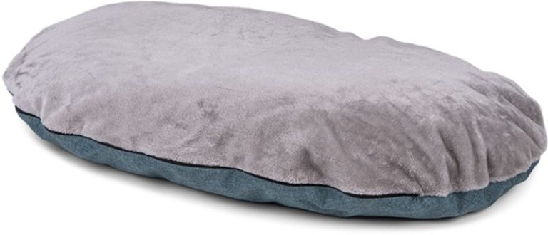 COUSSIN OVALE ARES TURQUOISE 50CM