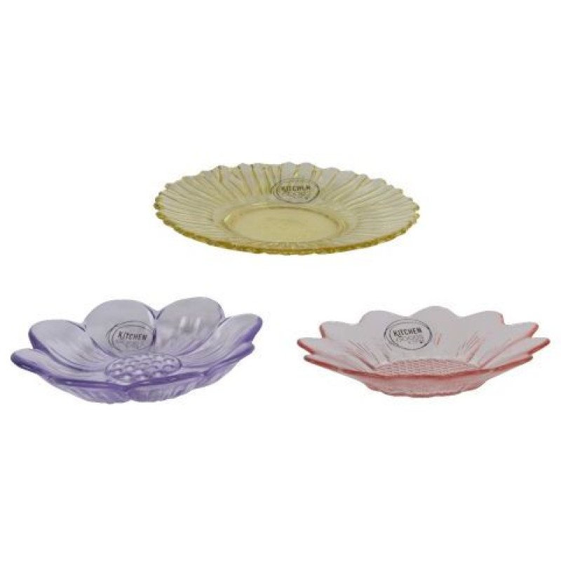 ASSIETTE VERRE DIAM 12 CM