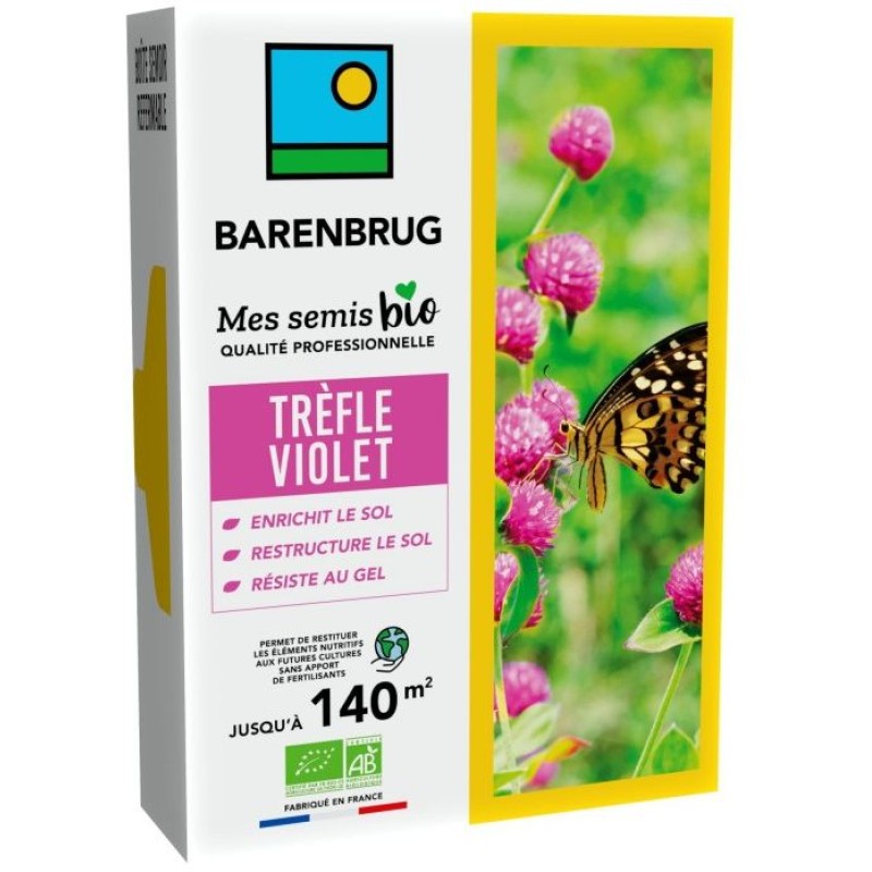 TREFLE VIOLET BIO 500G