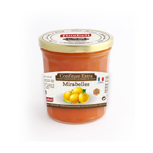 CONFITURE MIRABELLES MIEL 375G