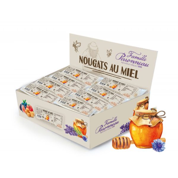 NOUGAT BLANC AU MIEL 30G