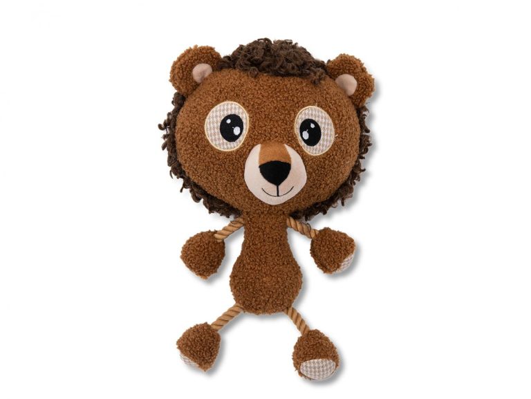 JOUET CHIEN PELUCHE LILLI LION